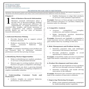 Business Research Methods Preview
